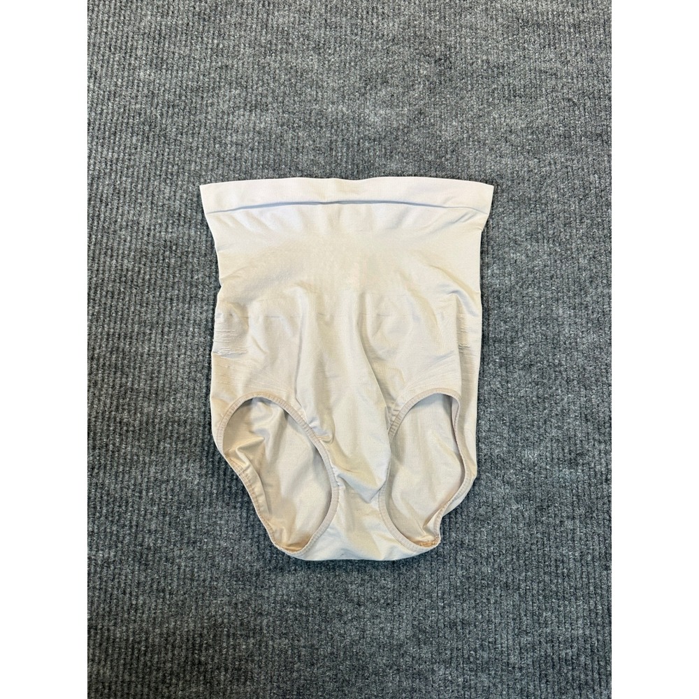 Control It High Waist Shapewear Brief XL Beige Seamless Tummy Control